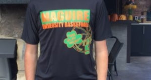 Maguire U Basketball Shirt – Black Drifit